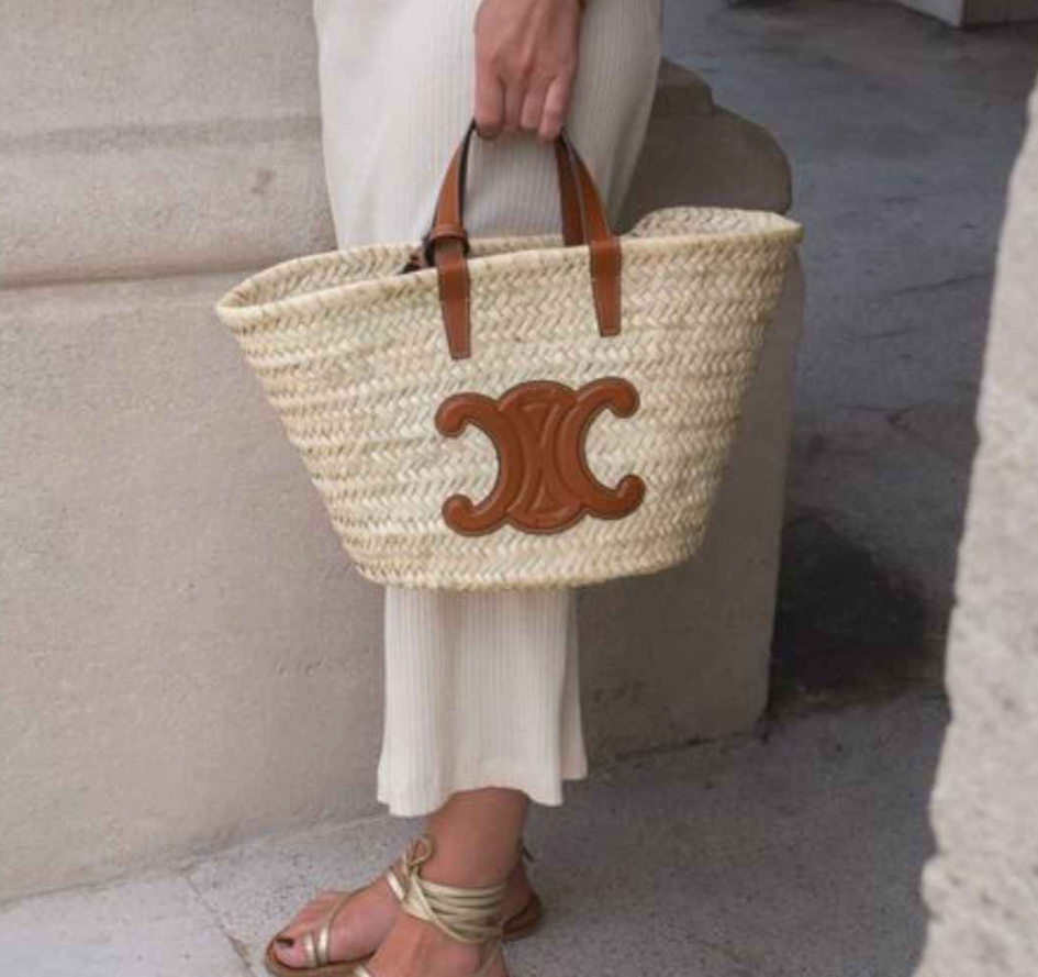 תיק קש סלין Cel