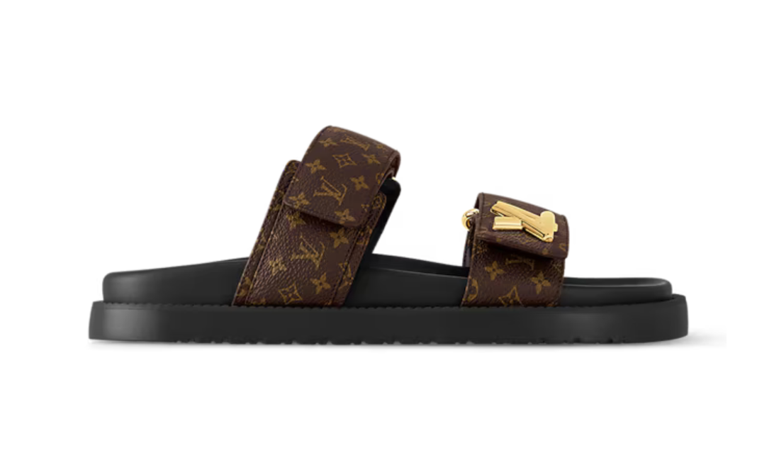 LV Sunset Flat Comfort Mule