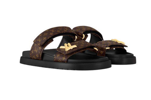 LV Sunset Flat Comfort Mule