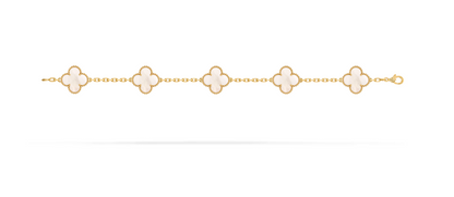 Vintage Alhambra bracelet, 5 motifs