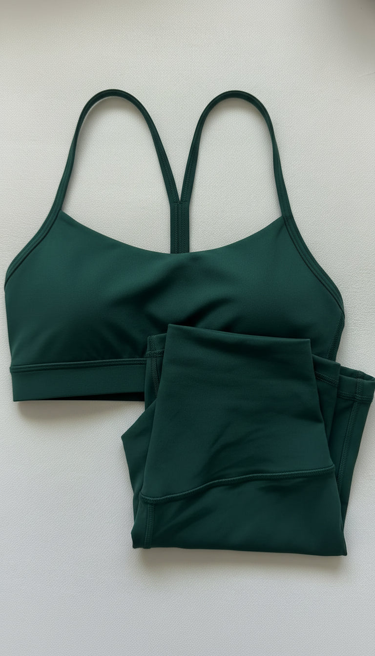 סט לימון ארוך - טופ וטייץ