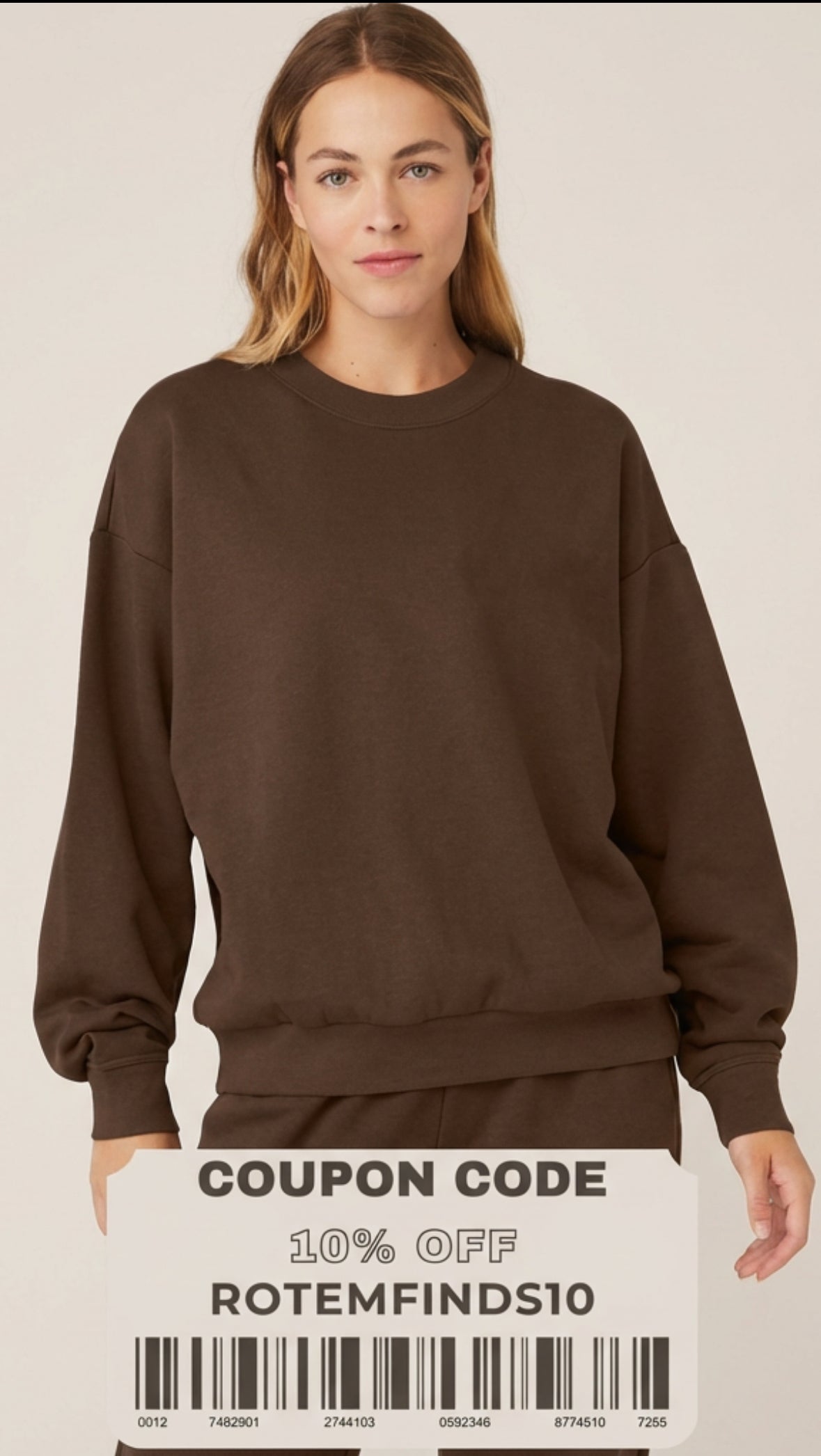 סט מכנס ופוטר טרנינג יוגה