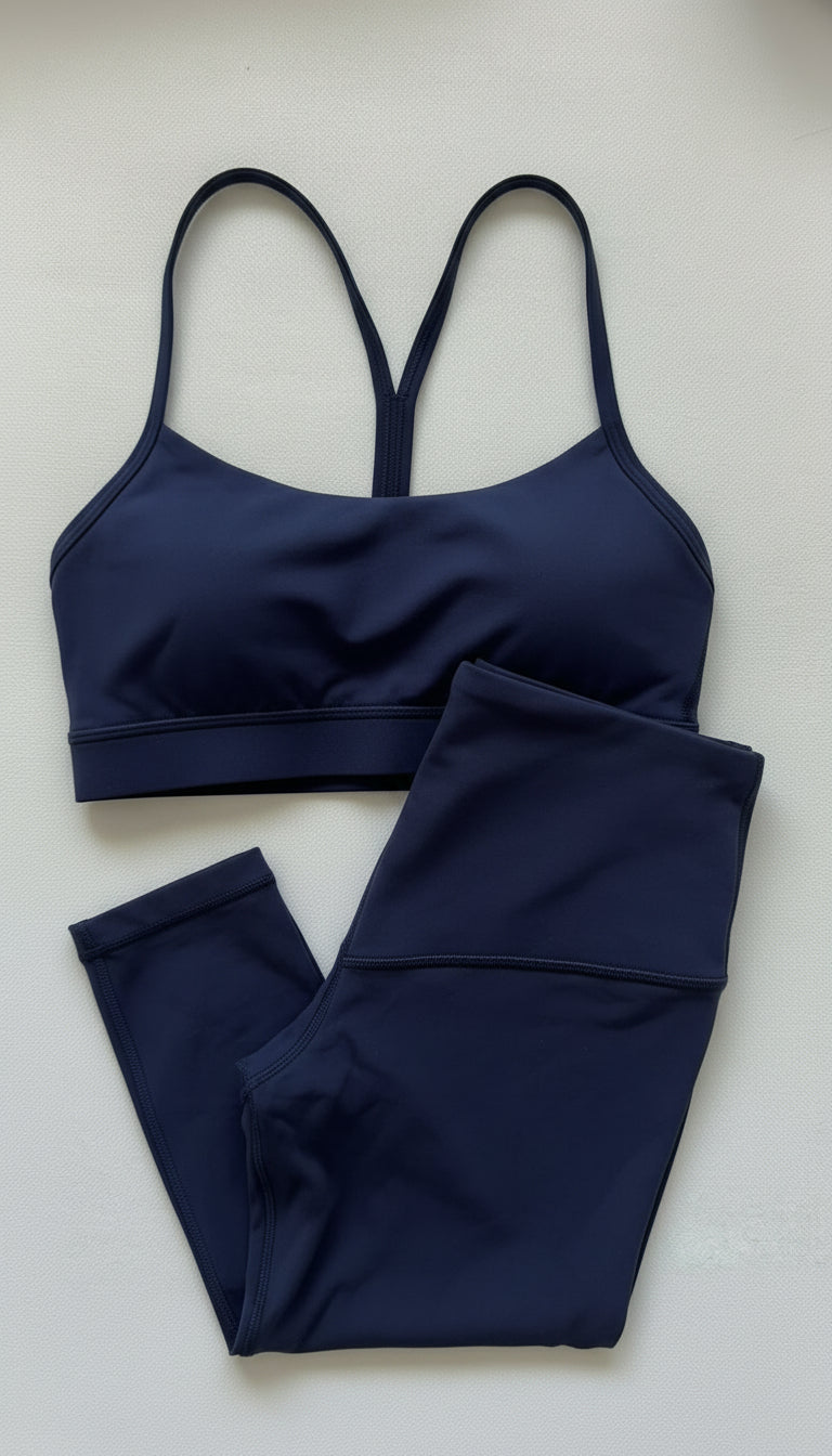 סט לימון ארוך - טופ וטייץ