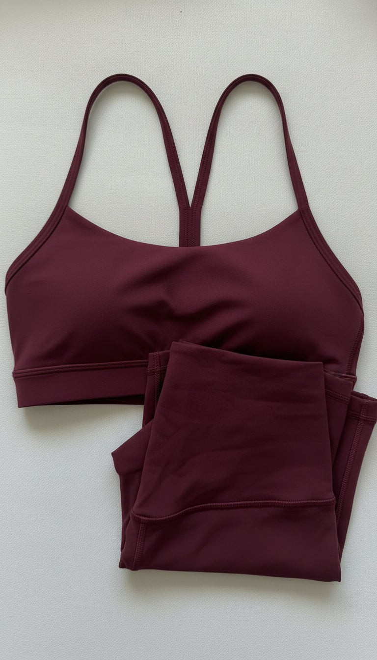 סט לימון ארוך - טופ וטייץ