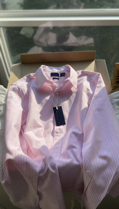 מכופתרת לורן פסים