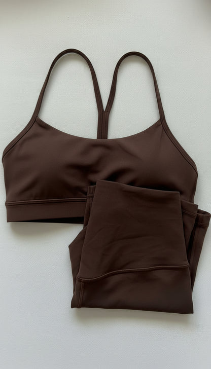 סט לימון ארוך - טופ וטייץ