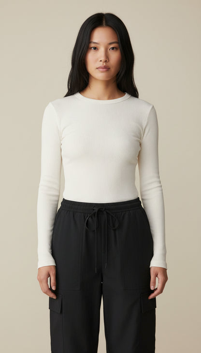 חולצת יוגה Sea Coast עם שרוול ארוך