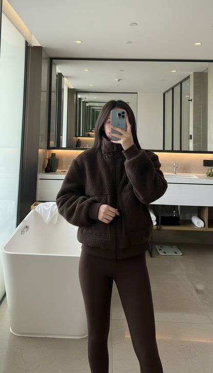 מעיל צמר יוגה